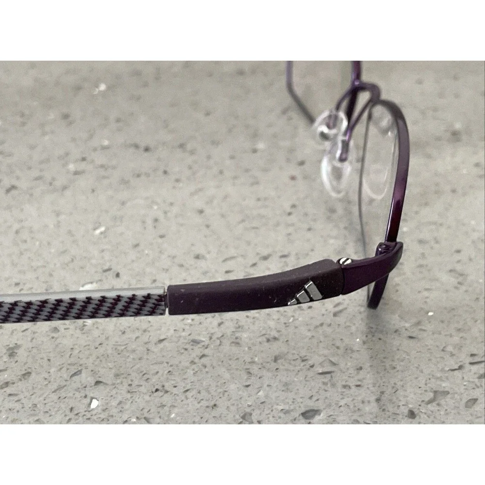 Adidas Streamlite Eyeglasses Frames ONLY a679 40 6053 Purple Austria 50/18-135